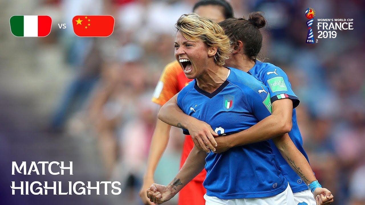Italy v China PR | FIFA Women’s World Cup France 2019 | Match Highlights background