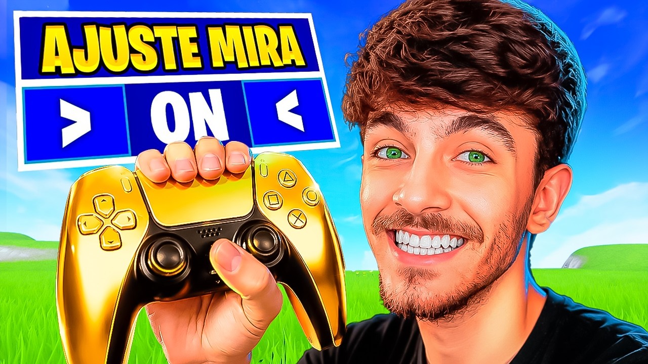 A MELHOR CONFIGURAÇÃO DO CONTROLE NO FORTNITE! MUITO ROUBADO.