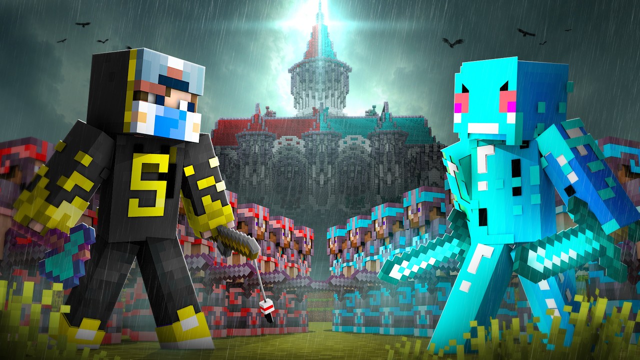 We Fought The Biggest Country War in Minecraft
