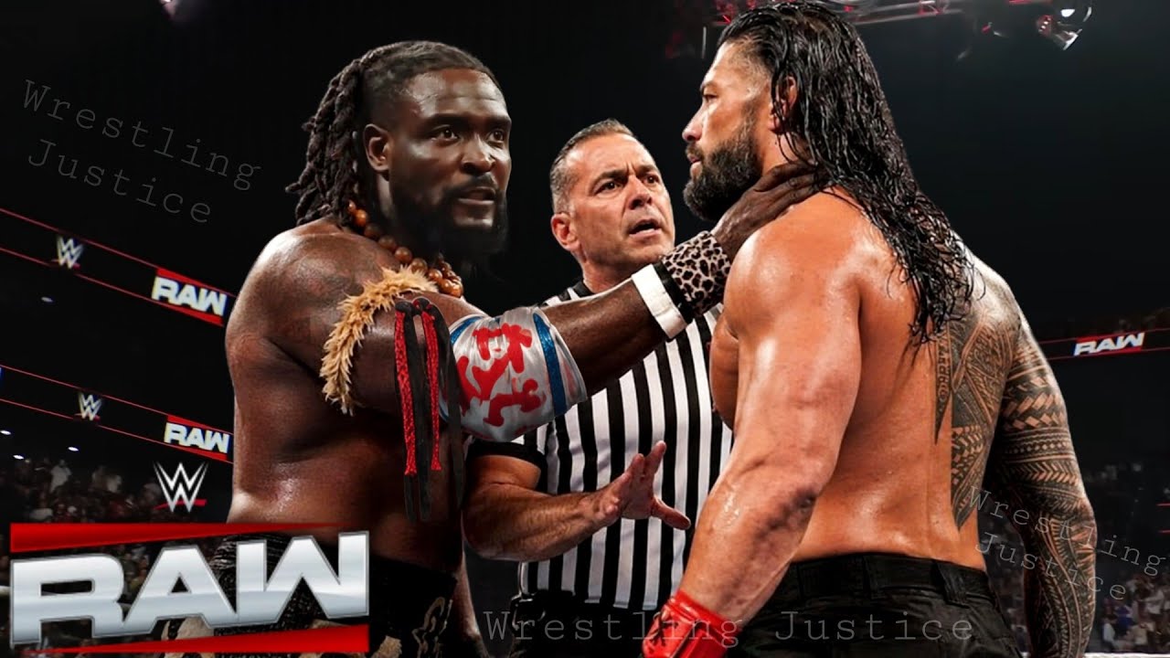 WWE 12 June 2026 Roman Reigns Vs Oba Femi Full Match World Heavyweight Championship WWE Raw 2026 2026-06-12 20:50