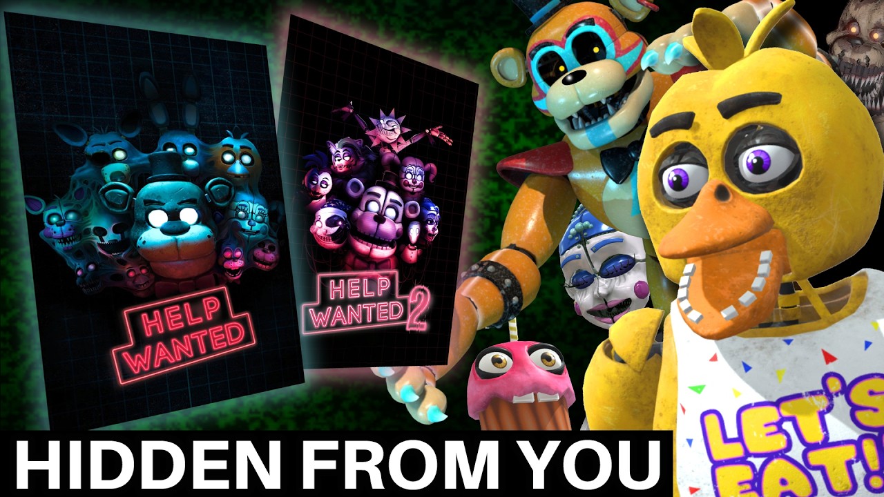 Completely Dissecting FNAF Help Wanted 1 + 2