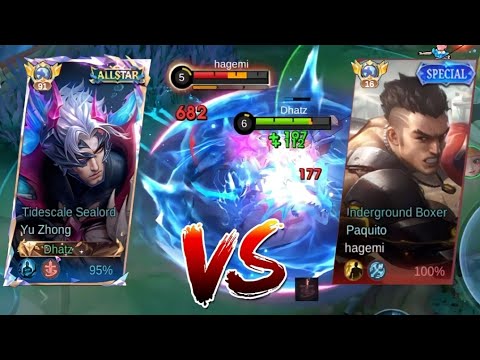 REASON WHY THEY CALL YU ZHONG AS "META DESTROYER" ! COUNTER PAQUITO - MLBB backdrop