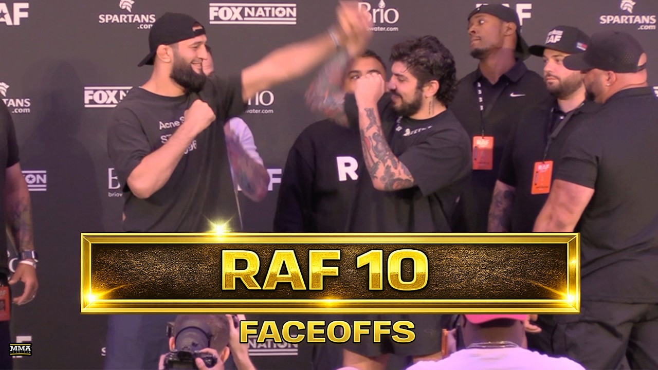 RAF 10 Faceoffs: Khamzat Chimaev, Dillon Danis Cordial? Arman Tsarukyan vs. Tony Ferguson