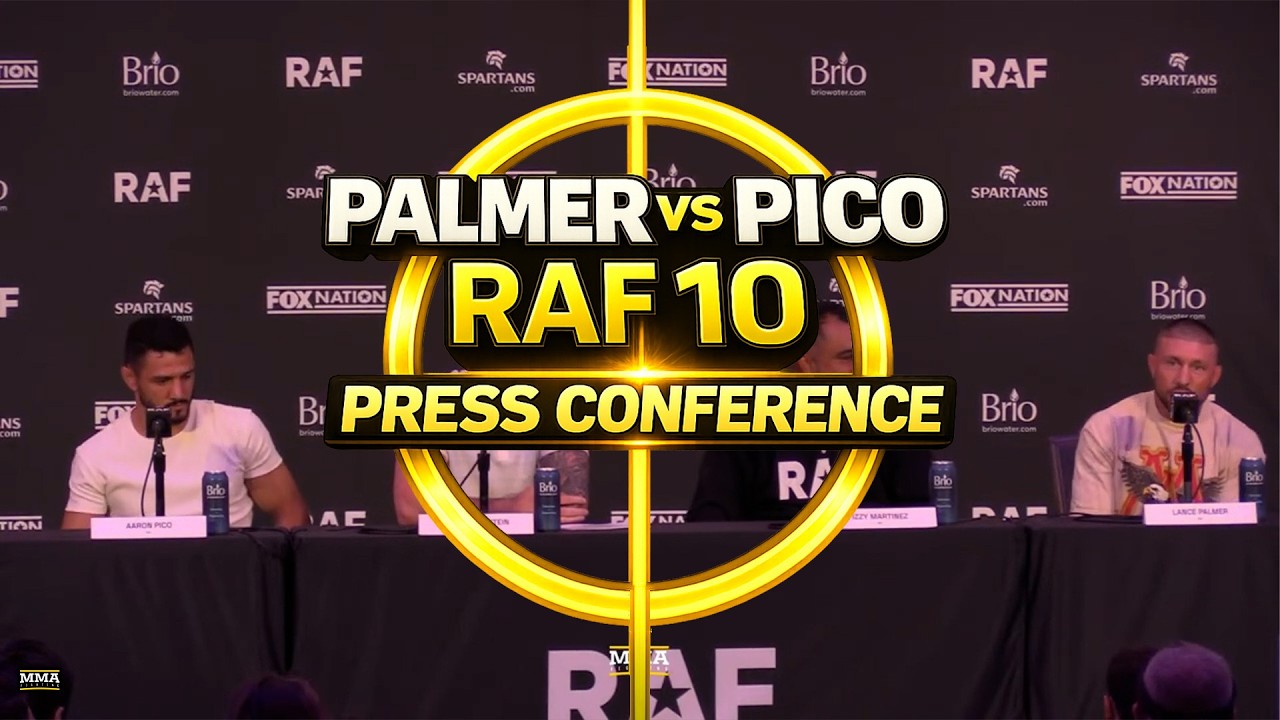Aaron Pico vs. Lance Palmer RAF 10 Press Conference - MMA Fighting