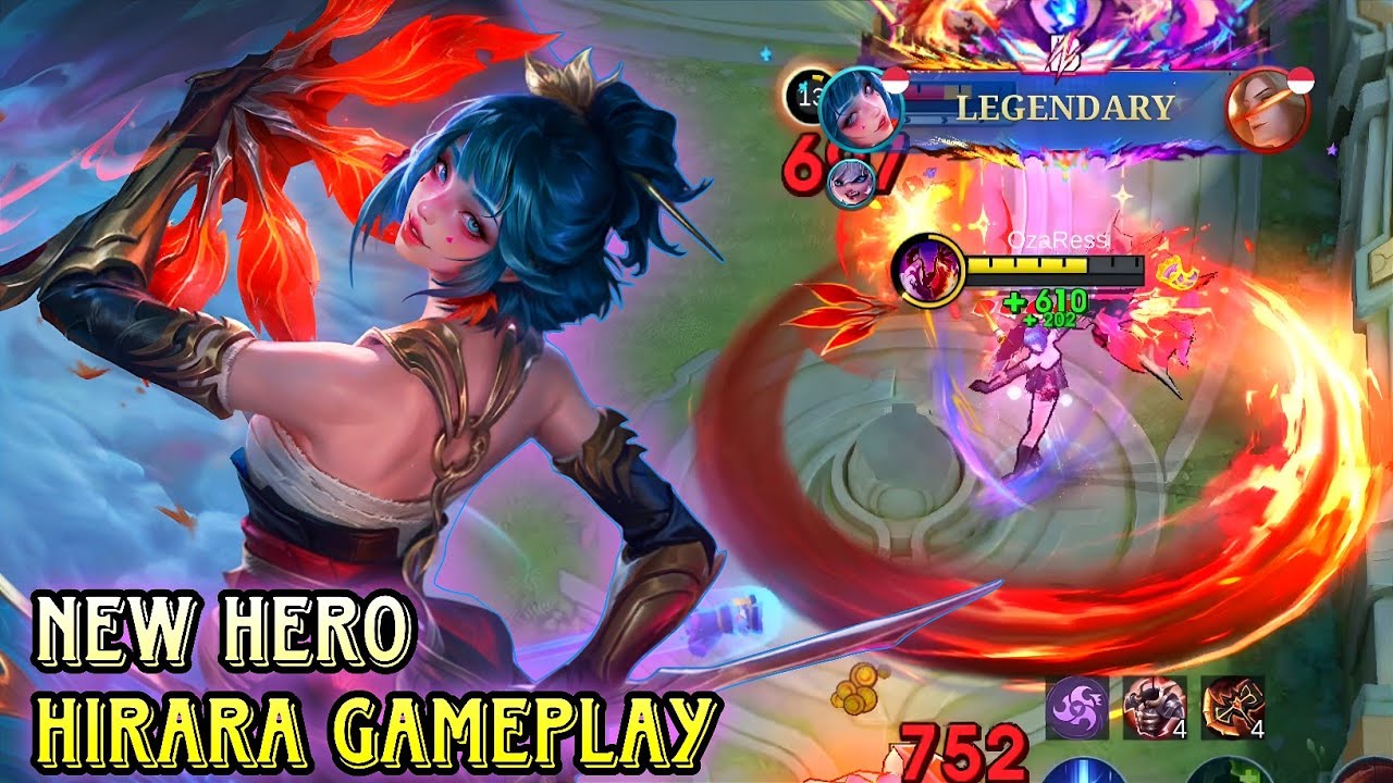 New Hero Hirara Gameplay - Mobile Legends Bang Bang
