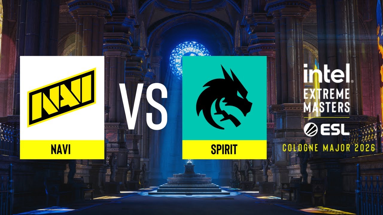 NAVI vs. Spirit - IEM Cologne Major 2026 Stage 3 - ROUND #1