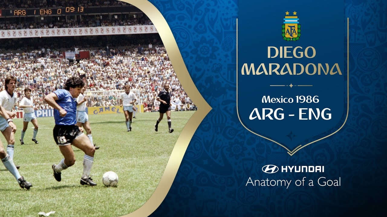 Diego Maradona Goal of the Century | Argentina v England | 1986 FIFA World Cup background