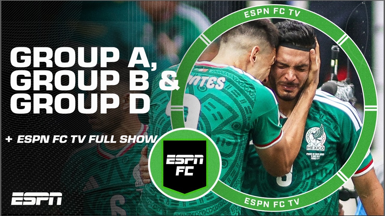 World Cup STORYLINES: Mexico win, USMNT tactics & PREDICTIONS | ESPN FC background