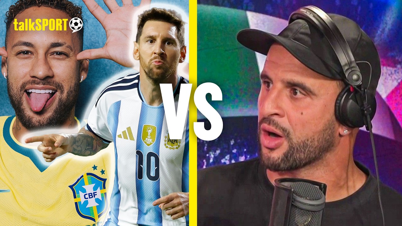 "DARK ARTS!" Kyle Walker is CONCERNED for when England come up against South American teams!