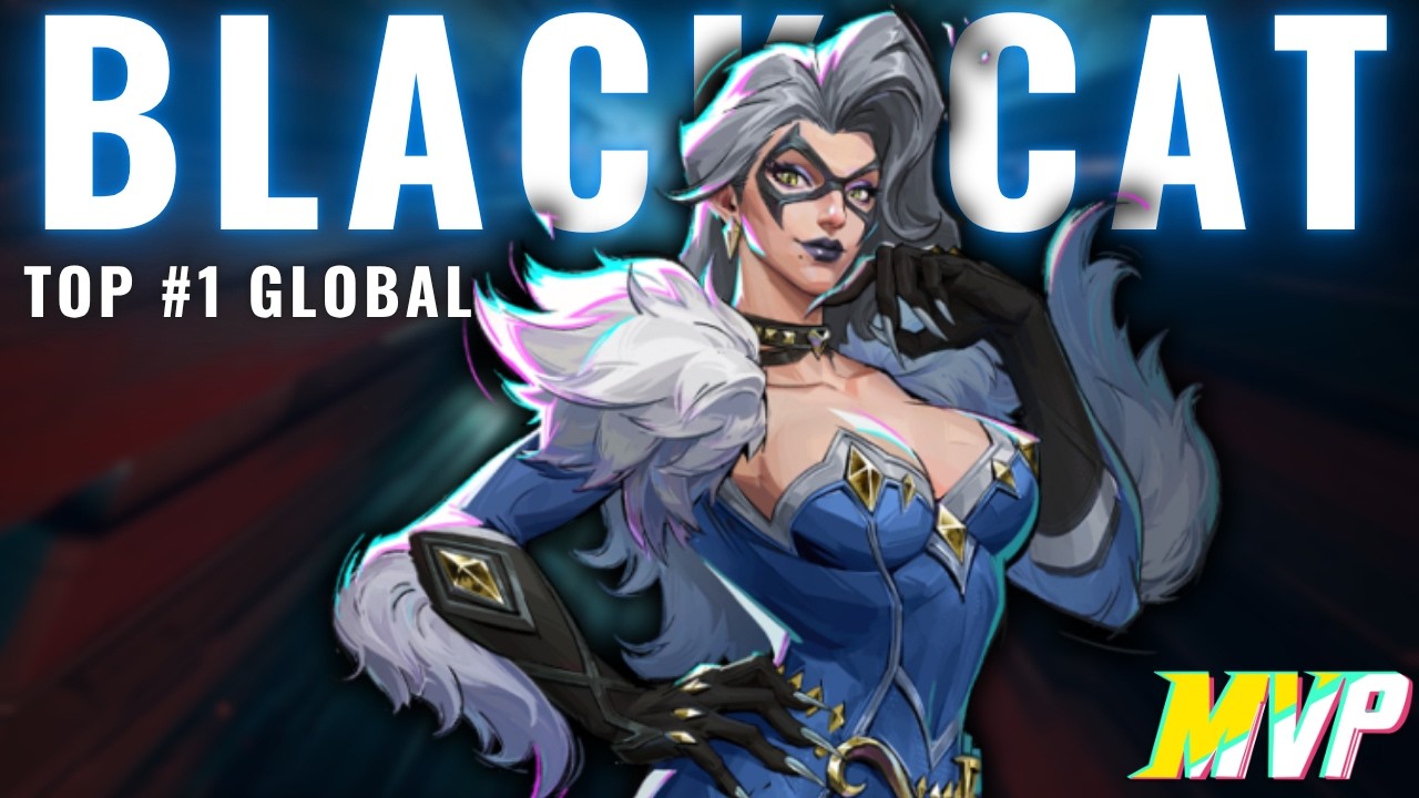 TOP 1 GLOBAL BLACK CAT mimimiimmimimi | Marvel Rivals Season 8 backdrop