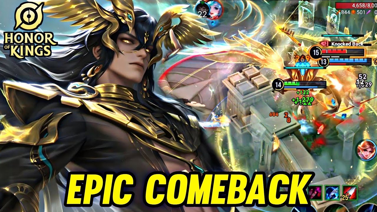 HOK : AUGRAN GAMEPLAY | EPIC COMEBACK - HONOR OF KINGS