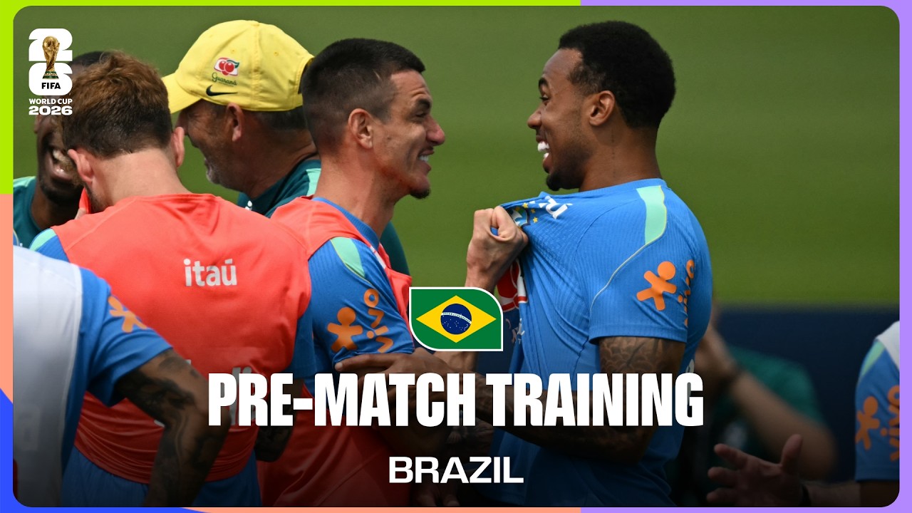 Brazil Train Before Morocco