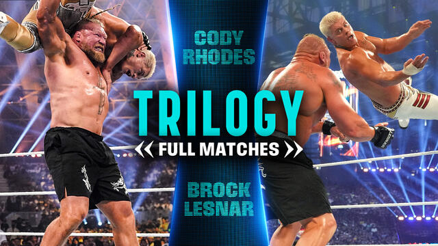 FULL MATCHES: The Cody Rhodes vs. Brock Lesnar Trilogy