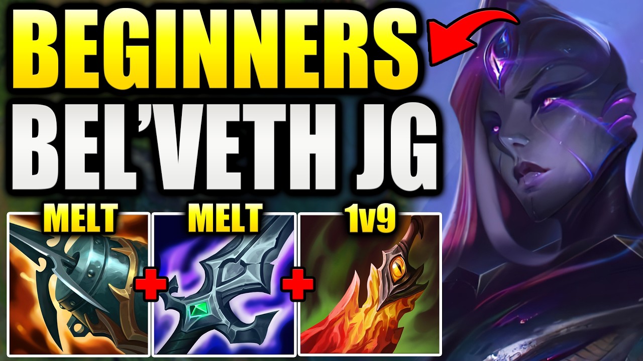 How to BEL'VETH JUNGLE For BEGINNERS In S16! (Full Guide)