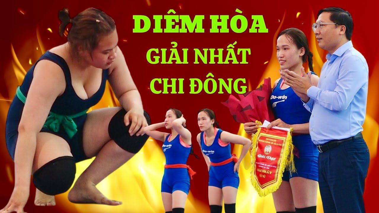 DIÊM THỊ HÒA- GIẢI NHẤT SỚI CHI ĐÔNG NĂM 2026,Đấu Vật Traditional Vietnamese women's Wrestling.