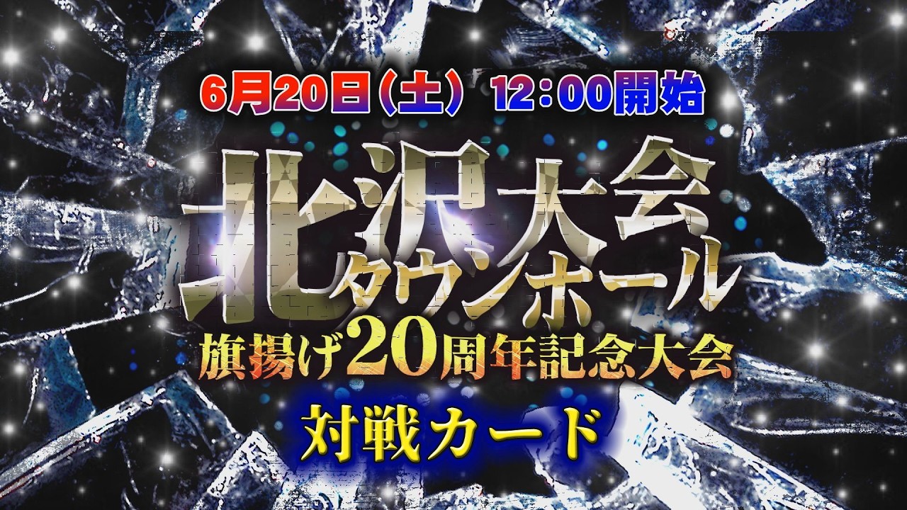 アイスリボン北沢タウンホール大会~旗揚げ20周年記念大会~全対戦カード