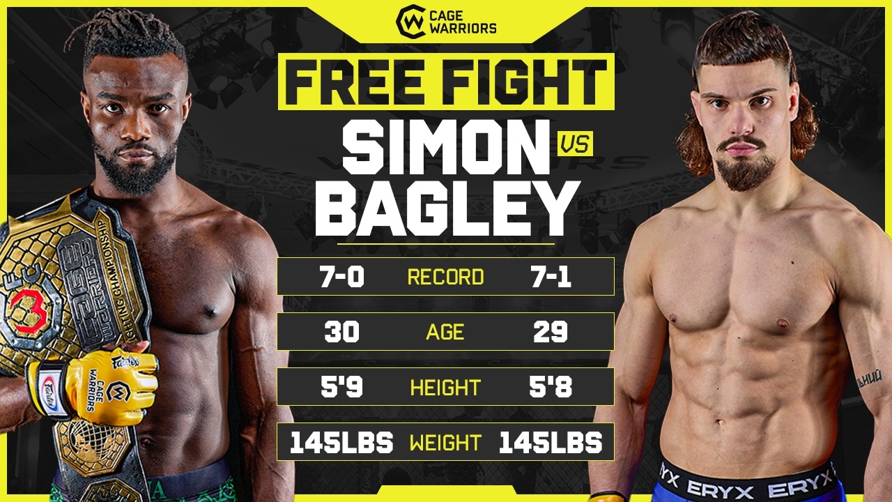 NEW FEATHERWEIGHT CHAMP ๐คฏ ๐บ๐ฆ | Nik Bagley VS Solomon Simon | CW 208 London Free Fight