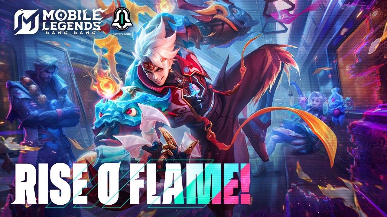 Rise O Flame! | Metro Zero Series Skins Music Video | Mobile Legends: Bang Bang background