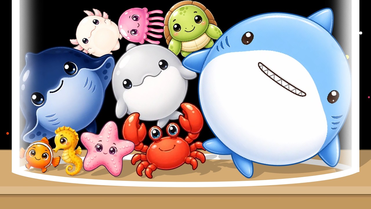 Fisher Blast Game: Ocean Drop Puzzle - Watermelon Fish Game, Merge Whale, Merge Shark, Merge Puzzle!