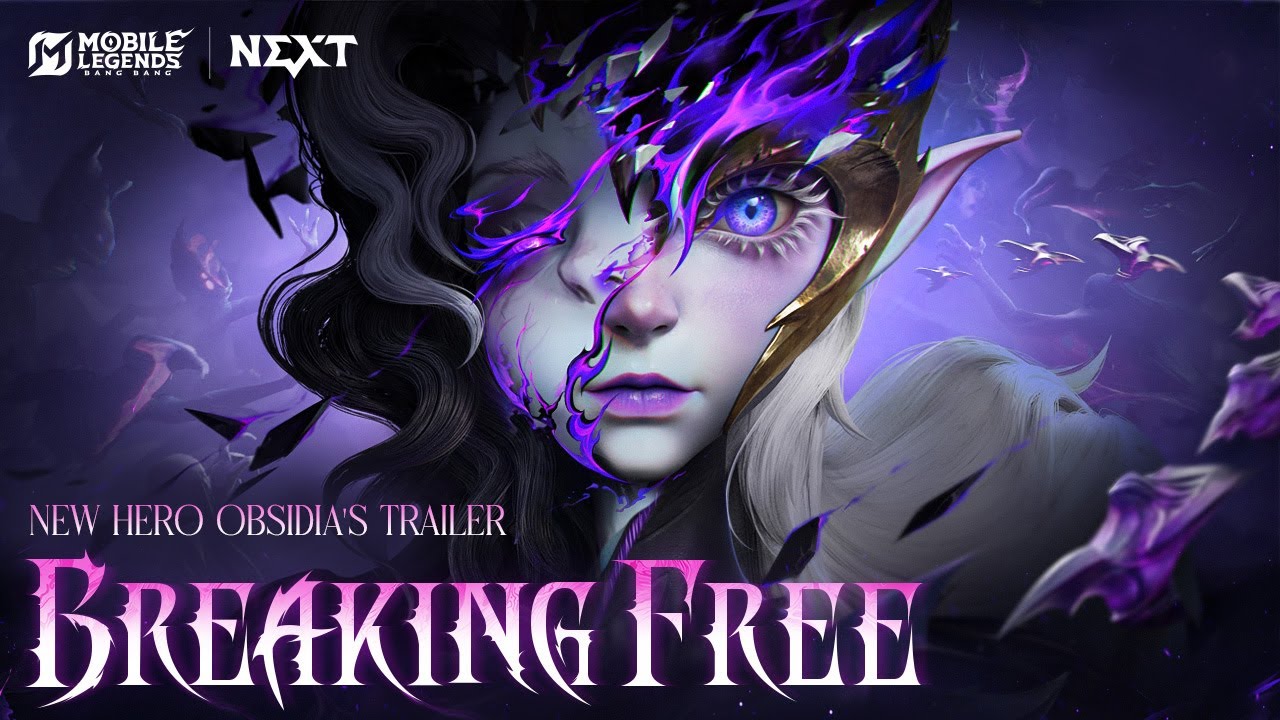 The Abyss: Breaking Free | New Hero Obsidia Trailer | Mobile Legends: Bang Bang background