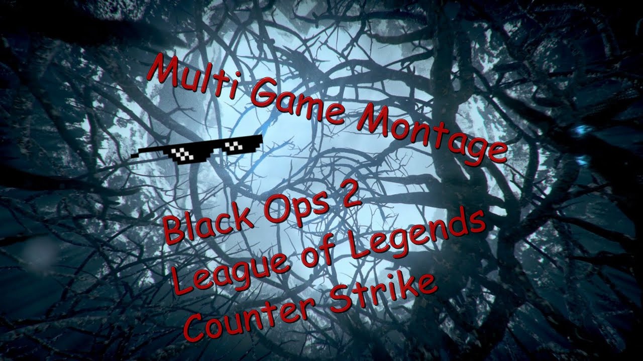 Multi Game Montage | Funny moments | AP Rengar Triplekill | HD | Spike background