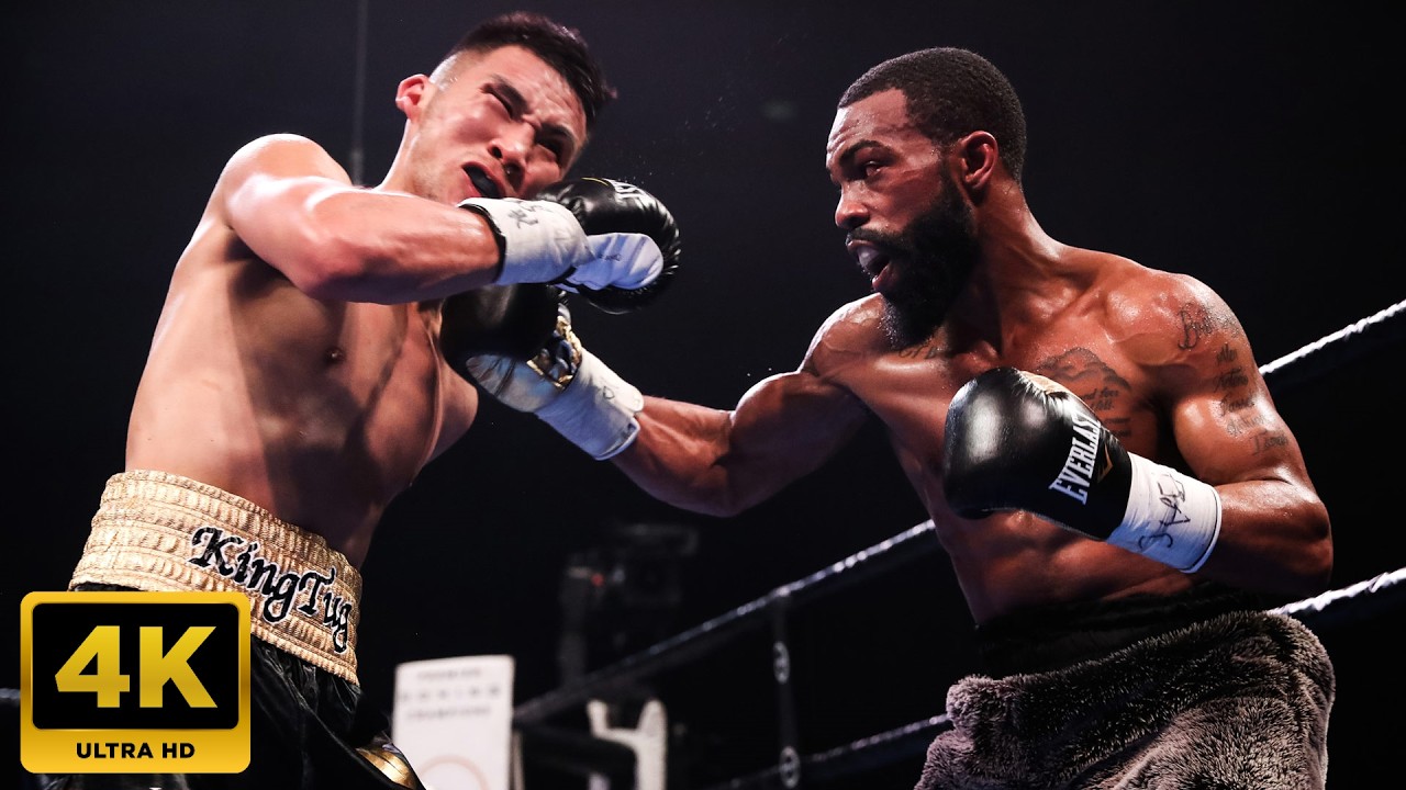 Gary Russell (USA) vs. Tugstsogt Nyambayar (MONGOLIA) | 4K - HIGHLIGHTS #boxing #sports #combat backdrop