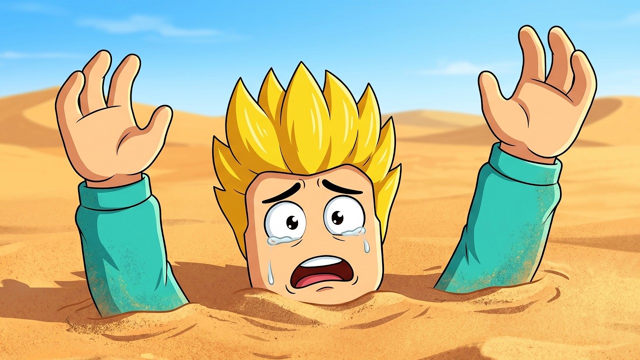 DON'T SINK in the QUICKSAND 🌊💀| Roblox +1 Speed Quicksand Escape background