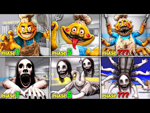 99999 CURSED EVOLUTION OF MR.MIX Vs PETAPETA! What if I BECOME ALL PHASES in BARRY'S PRISON RUN!