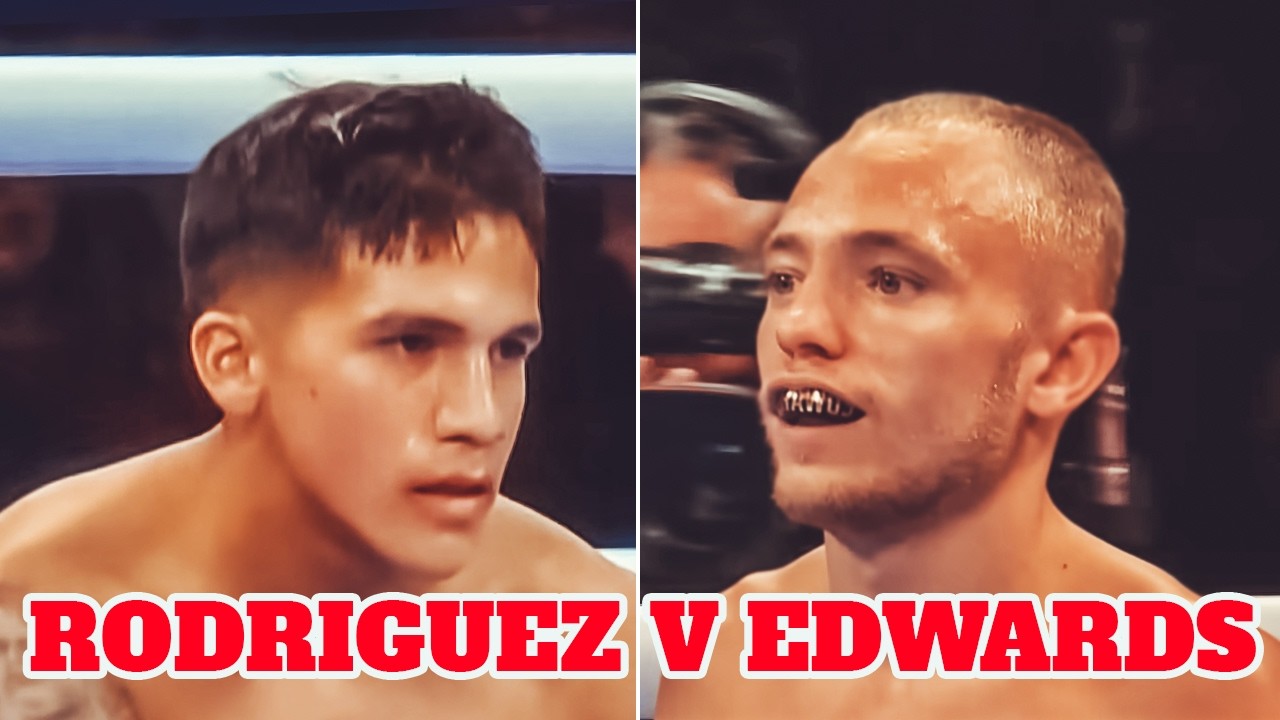 🔥 Jesse Rodriguez (USA) vs Sunny Edwards (England) | Full Fight Highlights, Knockout, HD background