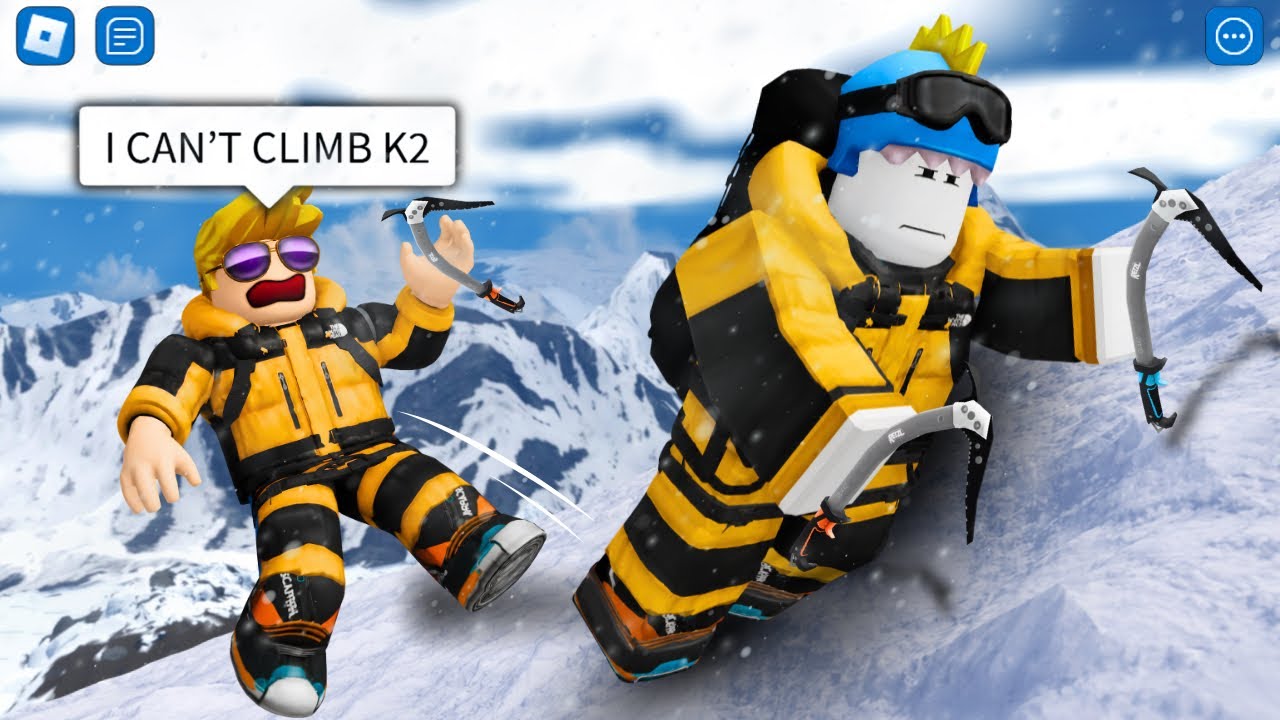 K2 CLIMBING SIMULATOR 🏔️ ROBLOX (FUNNY MOMENTS)