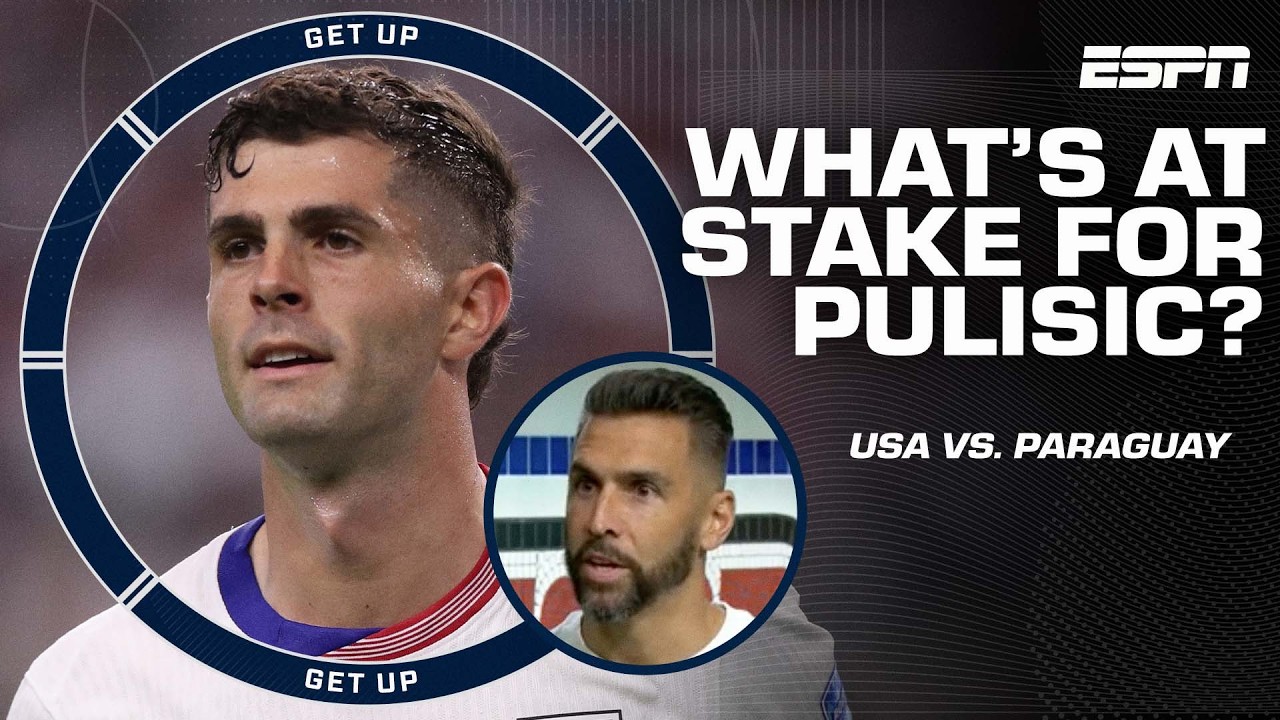 Geoff Cameron thinks USMNT vs. Paraguay is 'going to be CHIPPY and NASTY!' | Get Up background