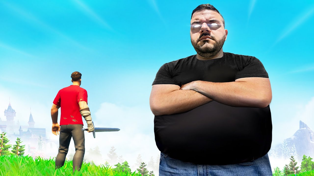 I Got HUNTED by Courage! background