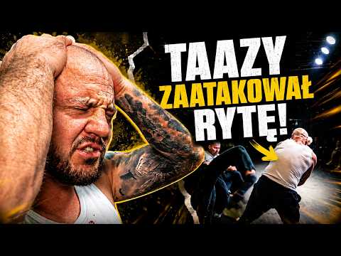 OSTRA SPINA! Taazy wymienia ciosy z Rytą - komentarz po akcji i nagranie