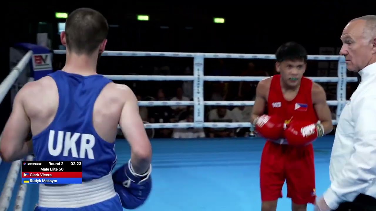 Clark Vicera (PHI) vs. Maksym Rudyk (UKR) Eindhoven Box Cup 2026 Final (50kg)