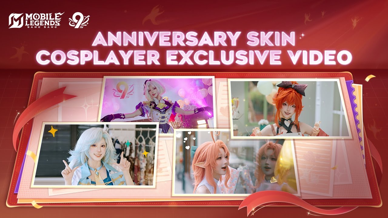 Anniversary Skin Cosplayer Exclusive Video | 9th Anniversary Skins | Mobile Legends: Bang Bang