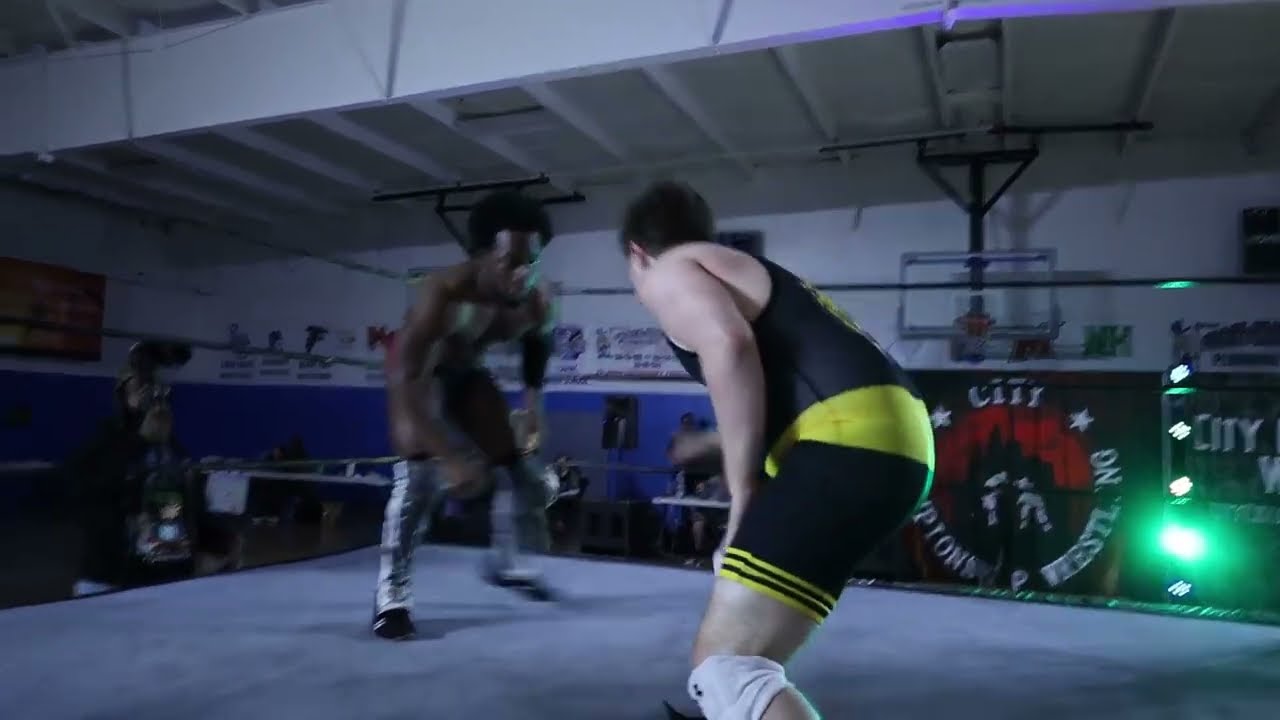 FULL MATCH AJhuan Gains vs Dominic Baker Amateur Rules 2 of 3 falls Ep142