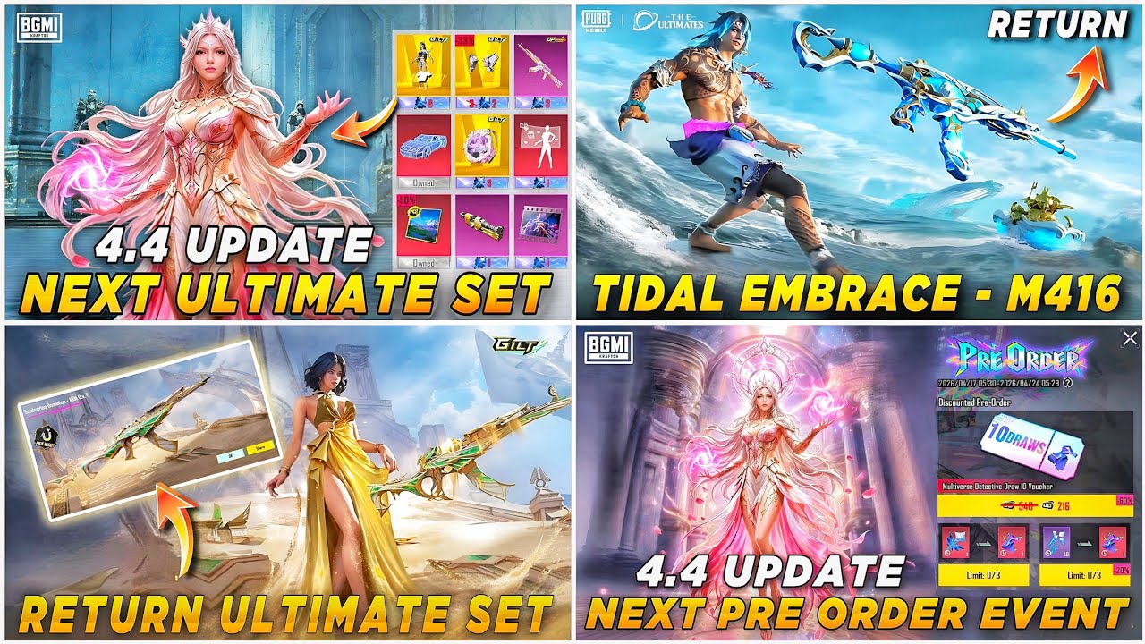 🔴 NEXT BUBU ULTIMATE SET REWARDS ✅ TIDAL M416 RETURN 🔥UNLIMITED FREE GEM TRICK 😍 RETURN ULTIMATE SET