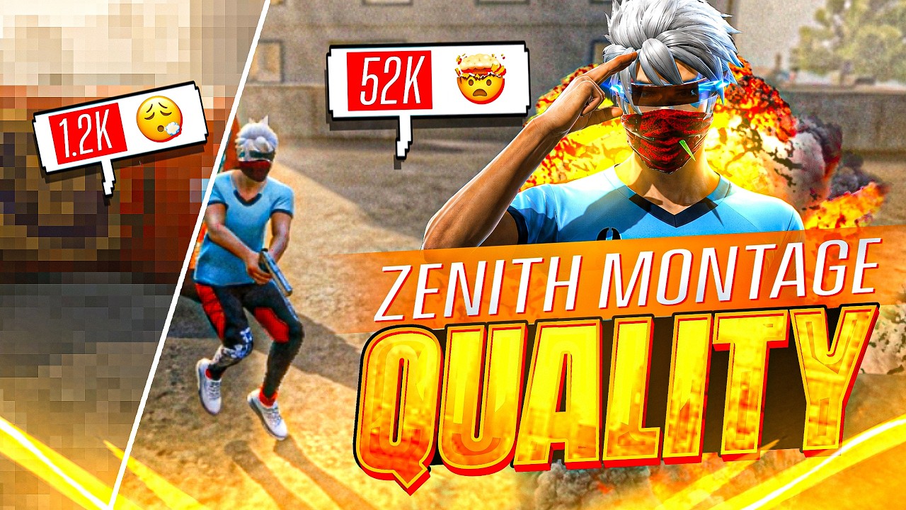 4K HDR Quality Tutorial Free Fire 🔥 || How To Increase Free Fire Video Quality