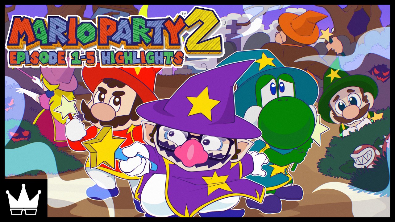 Mario Party 2 Ep 1 - 5 Highlights | July 2021, Nov 2022 & Aug 2023