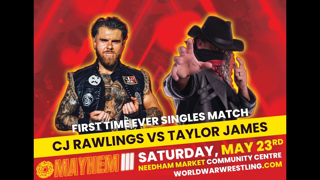 TAYLOR JAMES vs CJ RAWLINGS - (First time ever singles)
