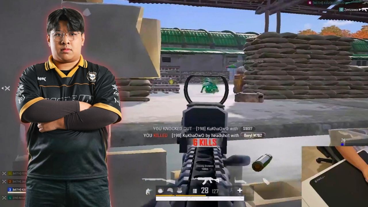 MITH_KISS#68 - SQUAD RANKED TPP 14 KILLS - PUBG Pro