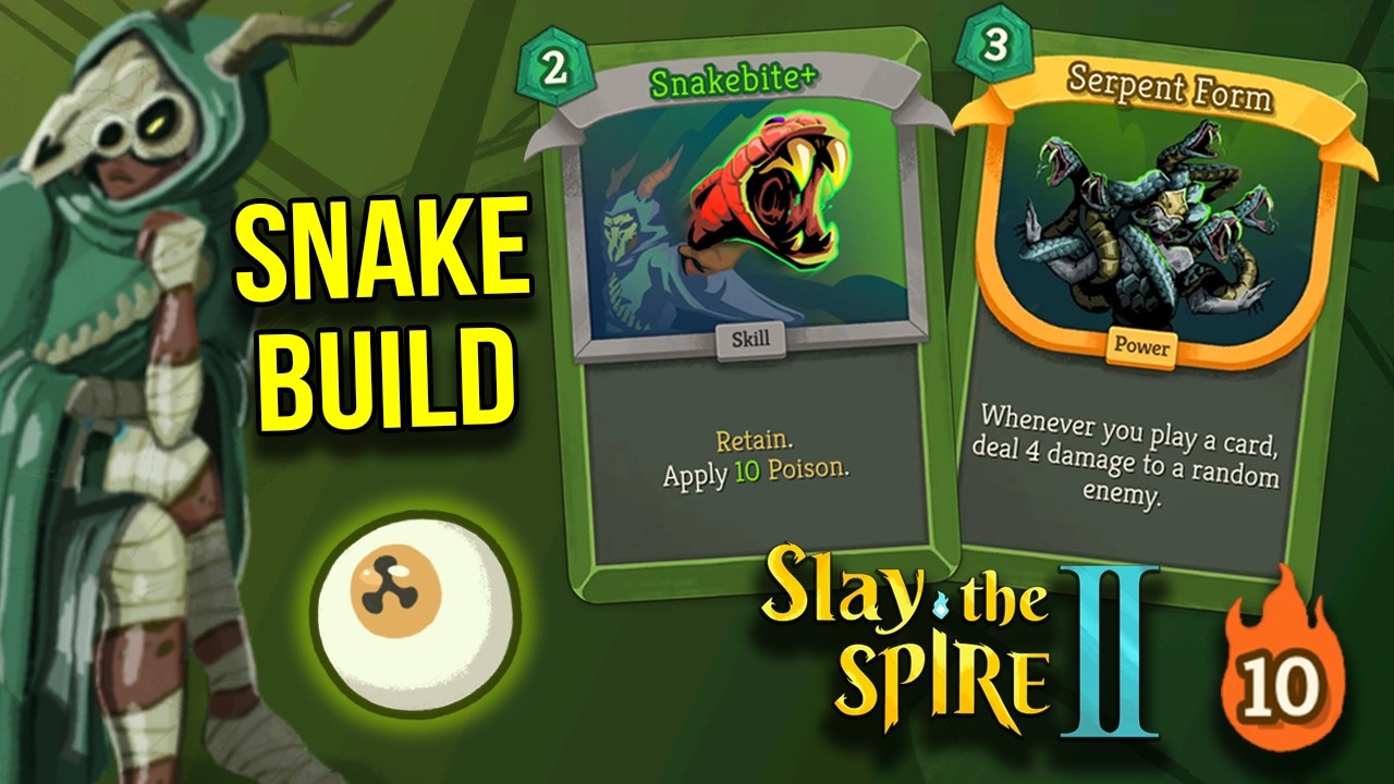 The Ultimate Snake Build | Ascension 10 Silent Run | Slay the Spire 2
