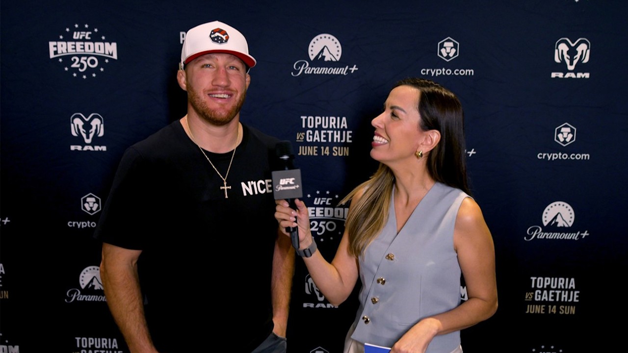 Justin Gaethje: "Estou pronto para me arriscar" | UFC Freedom 250