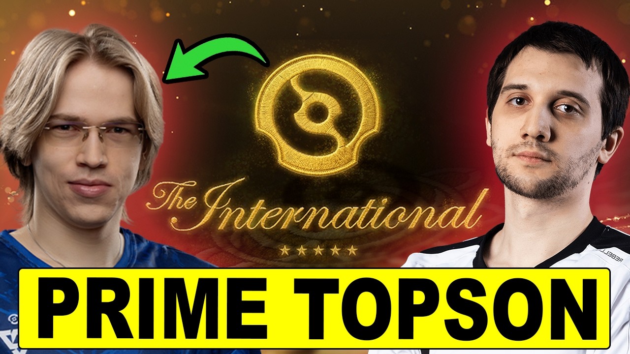 Arteezy, Topson, qojqva & Ceb Plays TI Open Qualifiers 2 (Prime Topson?) backdrop