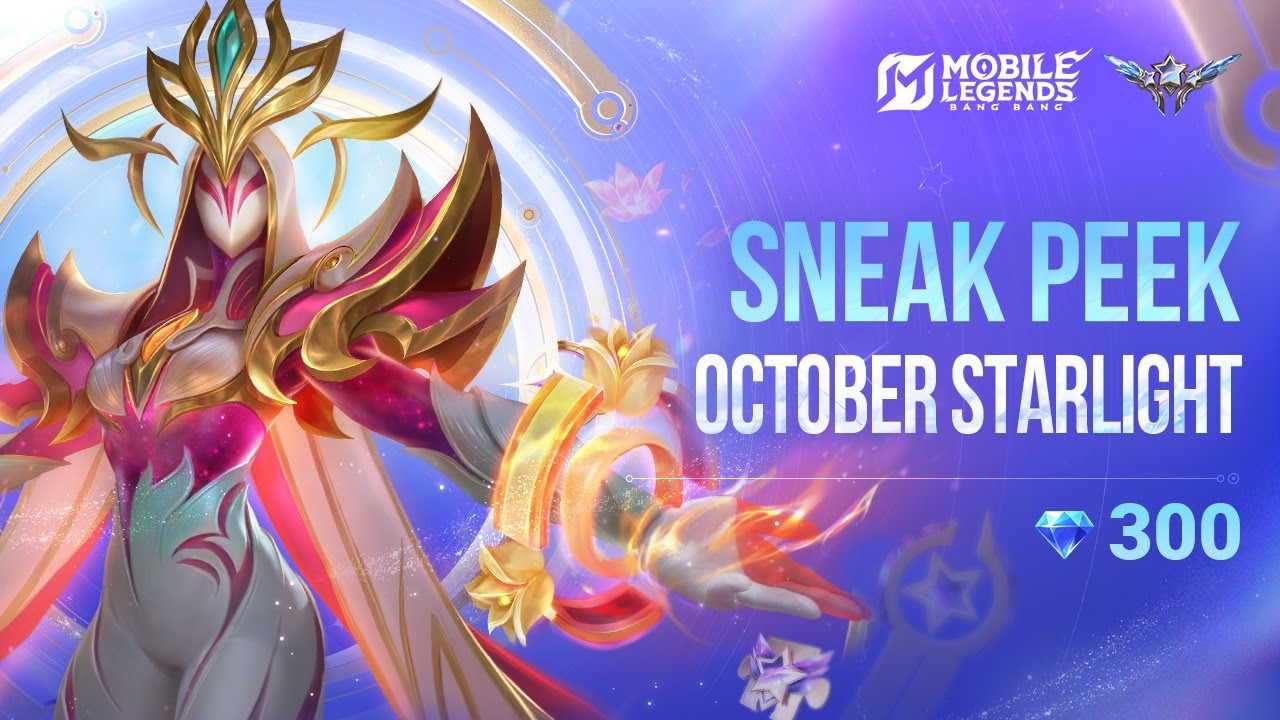 October StarLight Perks | Yve "Flame Lotus" | Mobile Legends: Bang Bang background