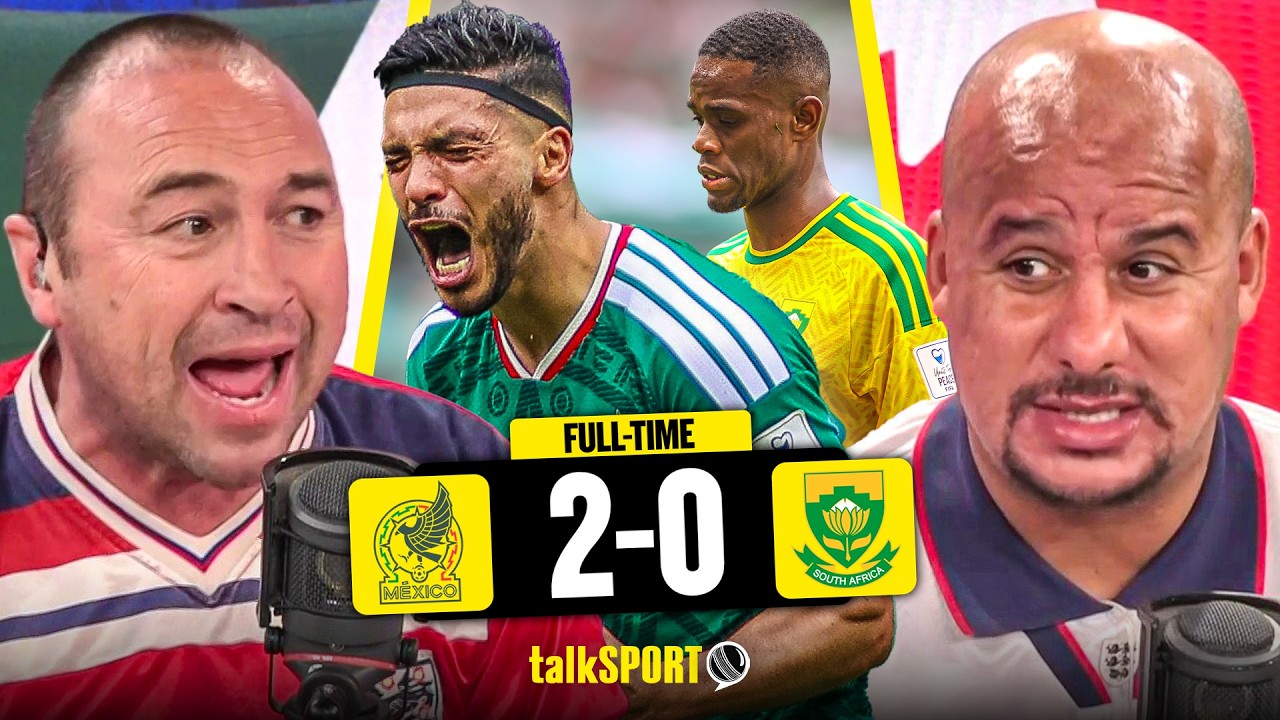 "THERE'LL BE 10-0s!" Cundy & Agbonlahor REACT as Mexico BEAT South Africa in FIERY World Cup Opener!