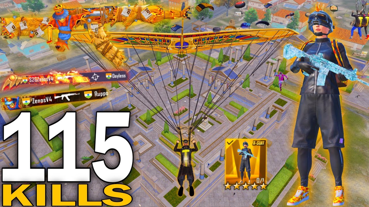 115 KILLS!🔥 IN 3 MATCHES FASTEST GAMEPLAY With BEST OUTFIT😍 PUBG MOBILE