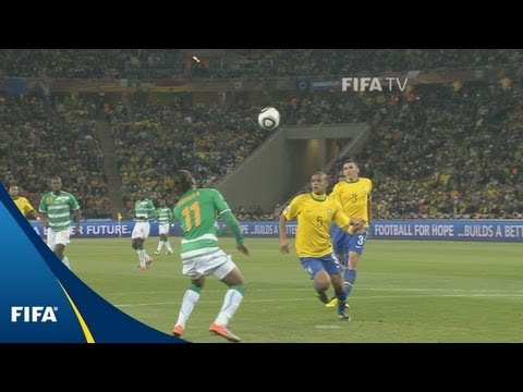 Brazil v Côte d'Ivoire | 2010 FIFA World Cup | Match Highlights background