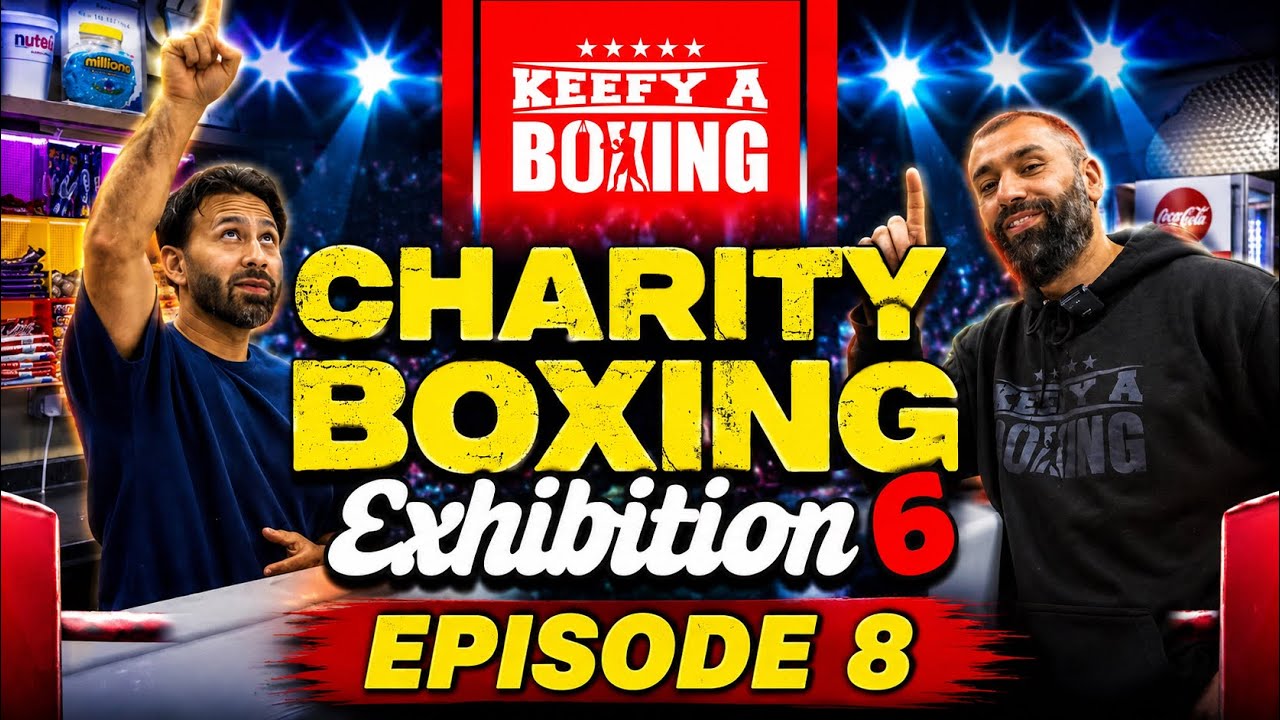 Charity Boxing Exhibition Episode 8 Behind The Scenes backdrop