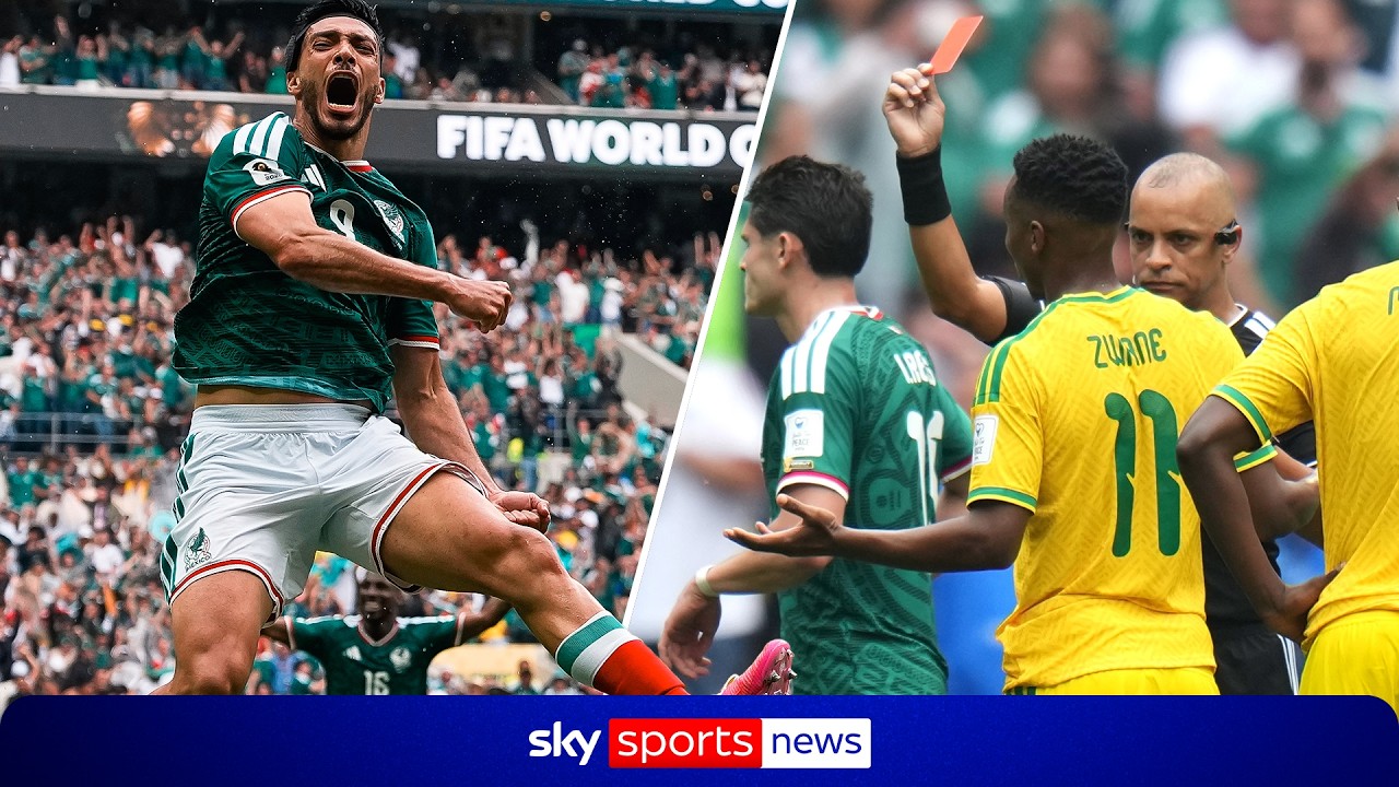 Cheat Sheet at World Cup: Mexico win fiery opener with three red cards as South Korea start strong!